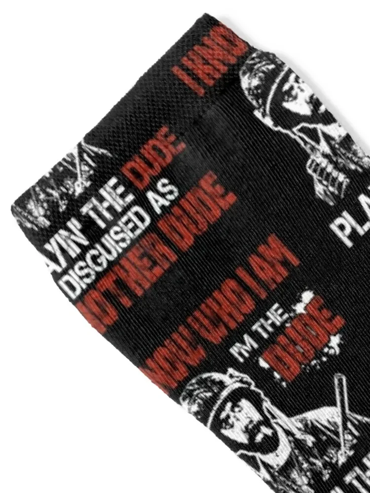 Tropic Movie Veteran Thunder Quotes Socks with print gift FASHION Socks For Men Women's