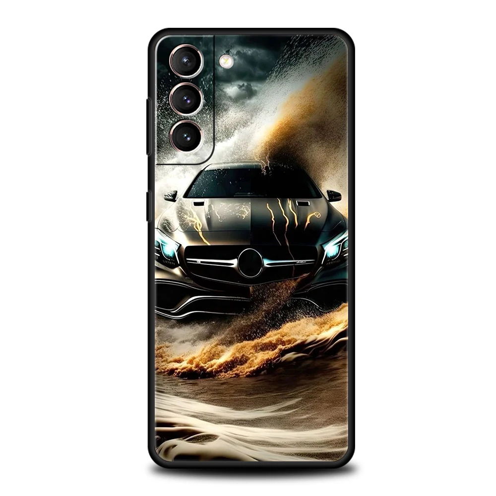 Männliche Männer Marke SUV Sportwagen Handyhülle für Samsung Galaxy S24 S23 S22 S20 S21 FE Ultra S10 S10E S9 S8 Plus 5G Silikonhülle – Detail 5