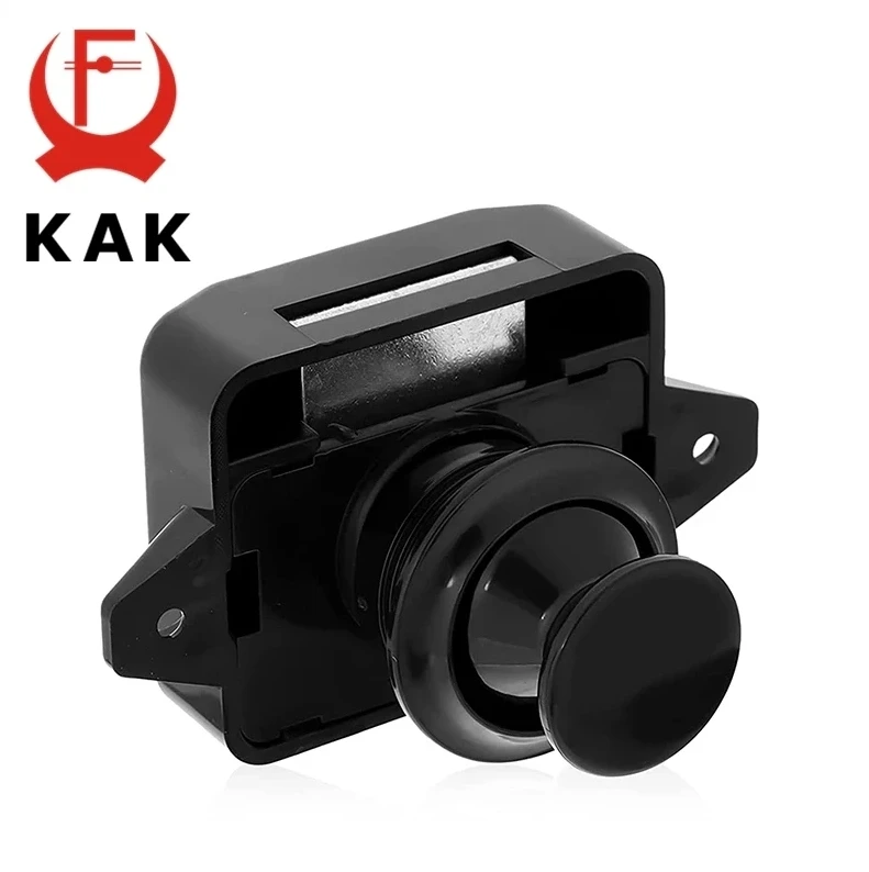 10PCS KAK Camper Auto Push-Lock 26mm RV Caravan Boot Motor Hause Schrank Schublade Latch Taste Schlösser Für möbel Hardware