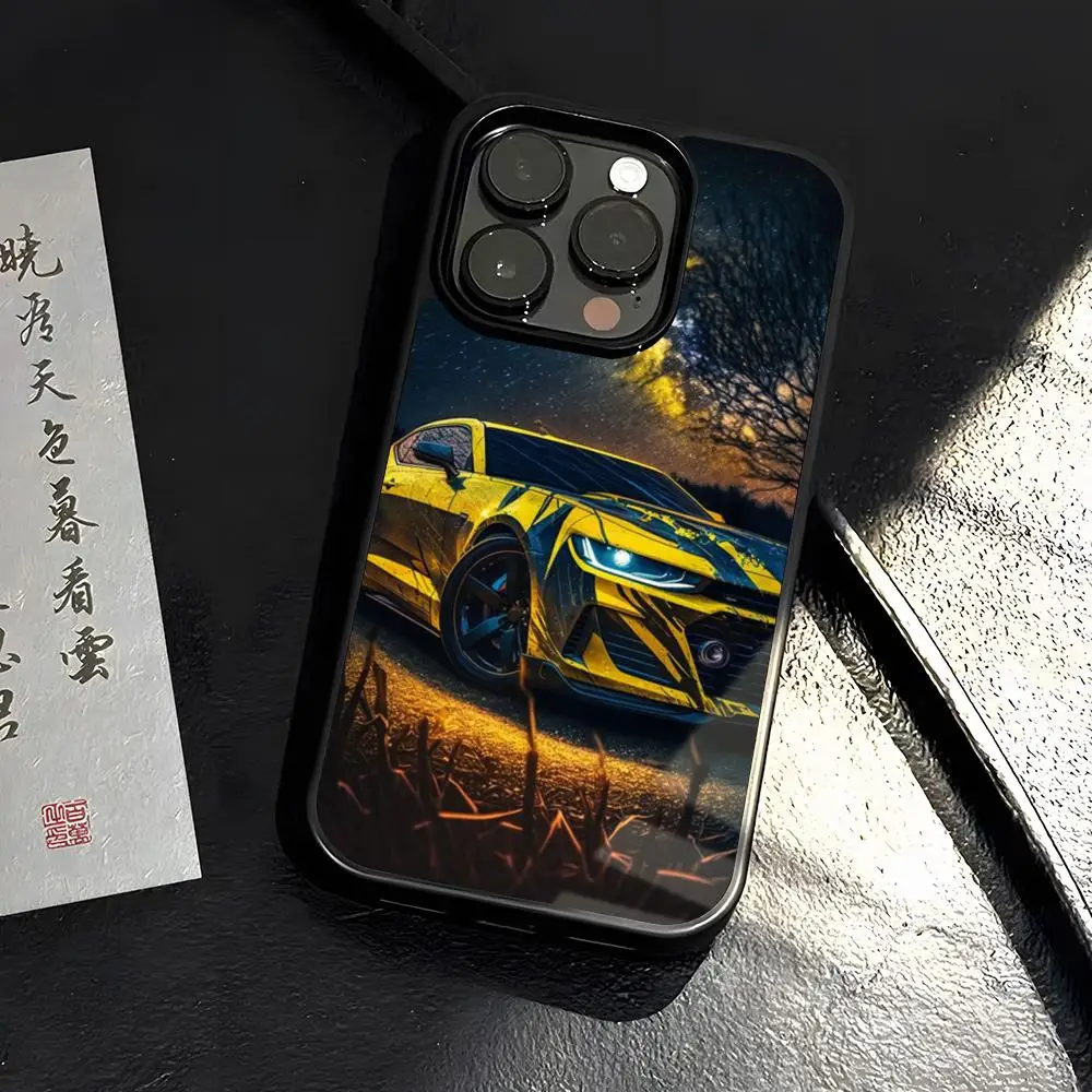

Cool Male Men Sports CarS Phone Case PC+TPU for iphone 16ProMax 15 14 11 12 13 Pro Xs Max Mini Xr X Plus Coque