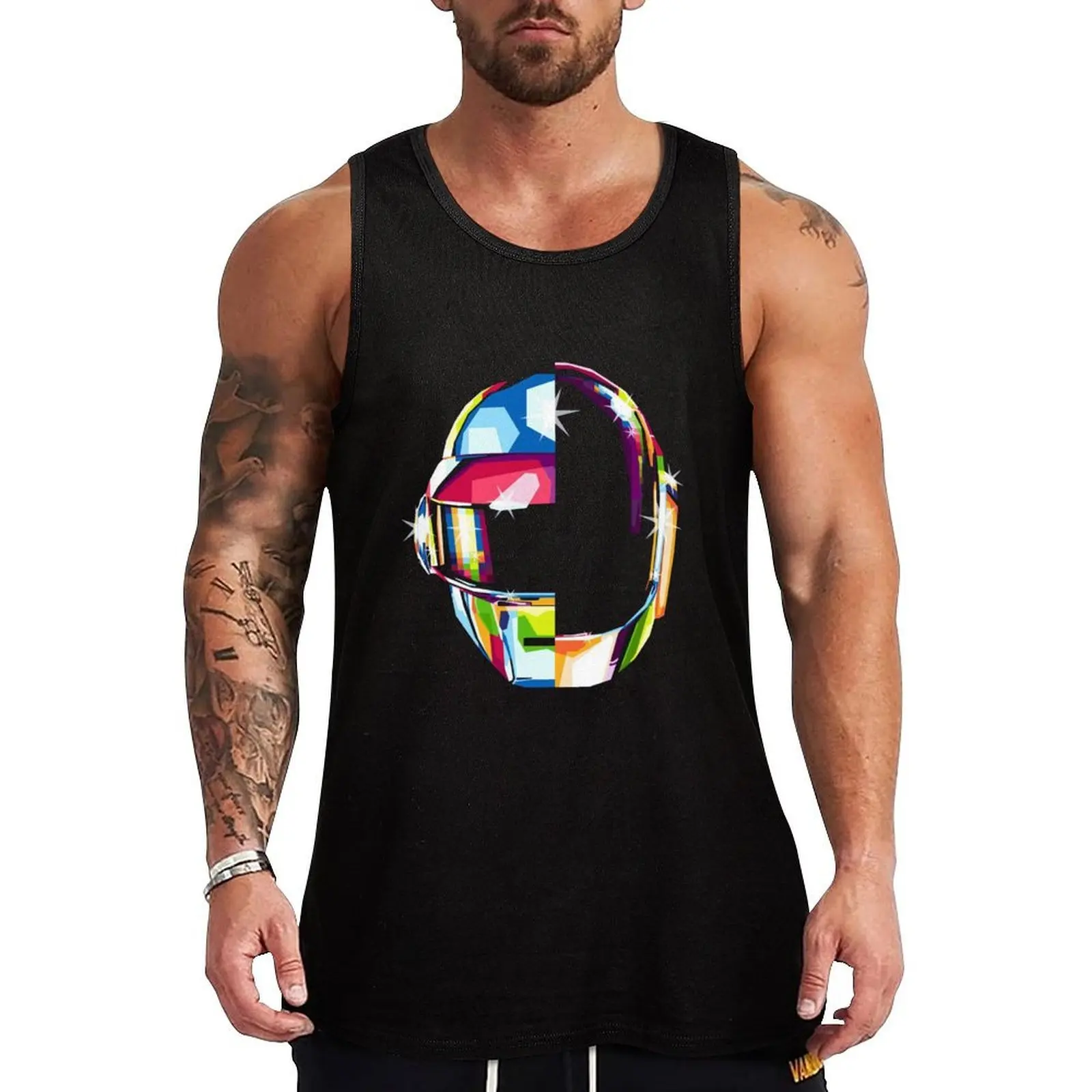 House Electronic Music Tank Top Casual Summer Tank Top Relaxed Fit Sleeveless Wear