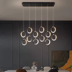 Nordic home decoration  crystal chandelier  restaurant chandelier chandelier ceiling lamp villa chandelier indoor lighting lamps