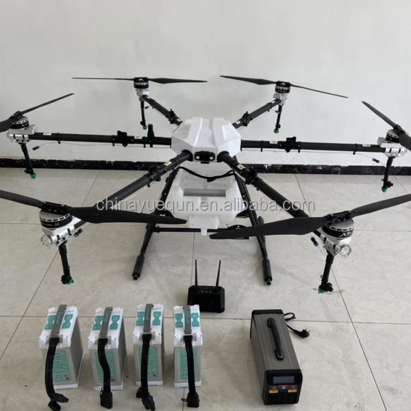 Agri drones de agricultura, rociador de semillas, fertilizante, rociador para fumigación