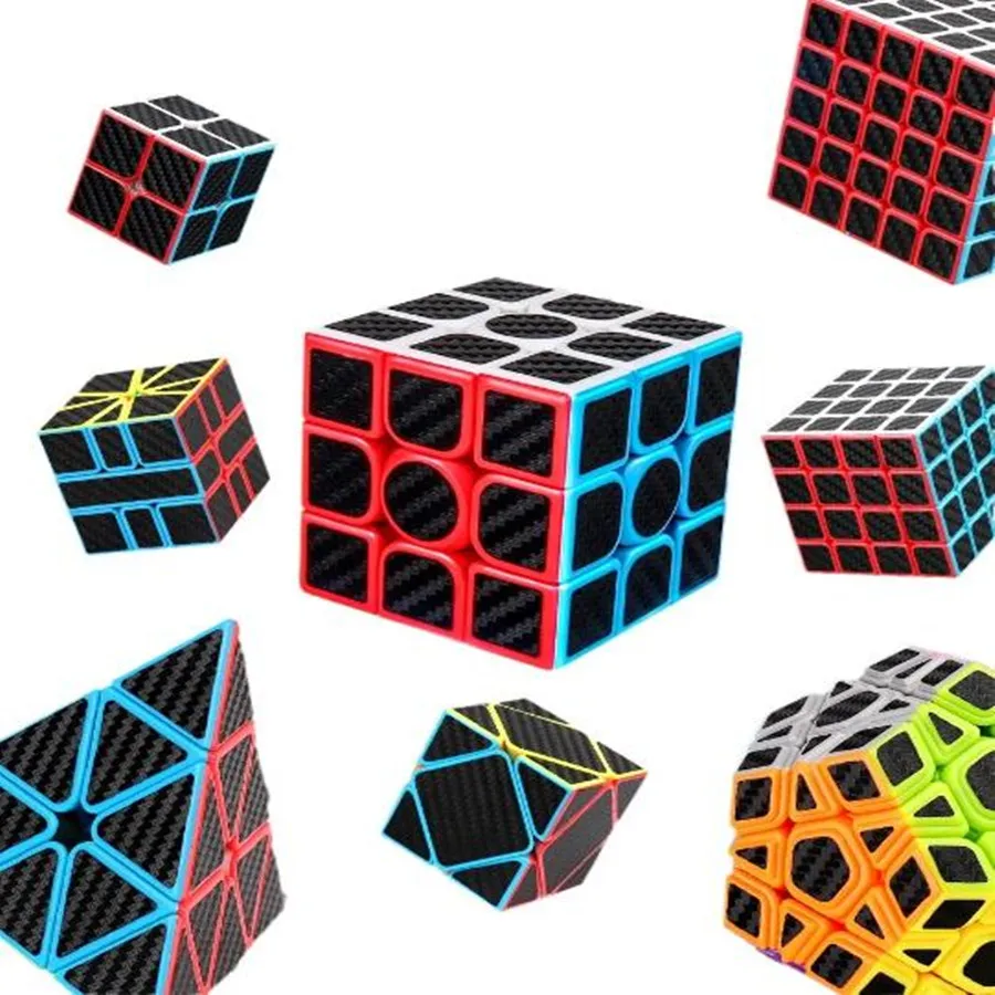 

Moyu Meilong Carbon Fiber Cube 2x2x2 3x3x3 4x4x4 Pyramid Skew SQ1 Megaminx Puzzle For Beginners and Professional Magic Cube Toys