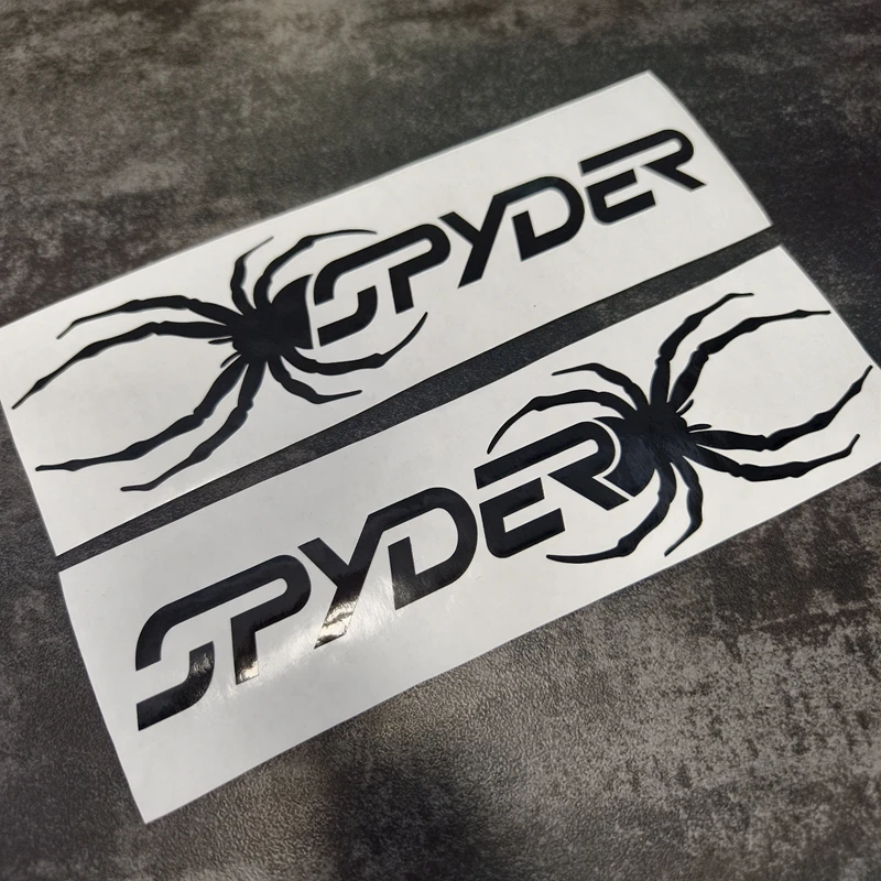 Motorcycle Die Cut Vinly Decals Stickers For Can Am Spyder (Spider) ATV