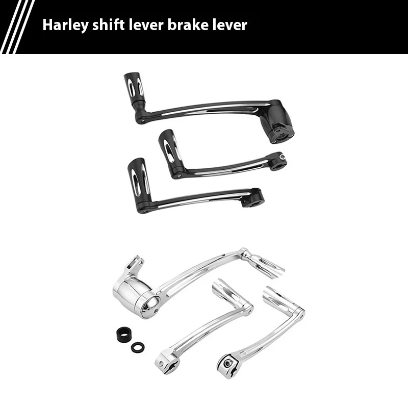 

Motorcycle Modification Accessories Brake Lever + Shift Lever Set For Harley Touring Softail 2008-2019 Motorcycle Accessories