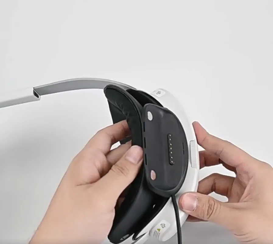 Magnetisches P4u-Stirnband für PICO 4 Ultra Powerbank-Zubehör Verlängert die Akkulaufzeit Einfache Installation Komfortabel