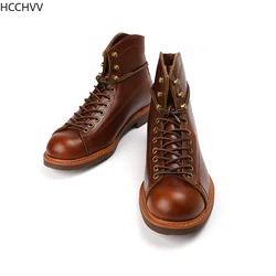 Spring New Top Quality Men Boots Fashion Genuine Leather Luxury Brand Formal Ankle Boots Winter Motorcycle Boots Platform Shoes