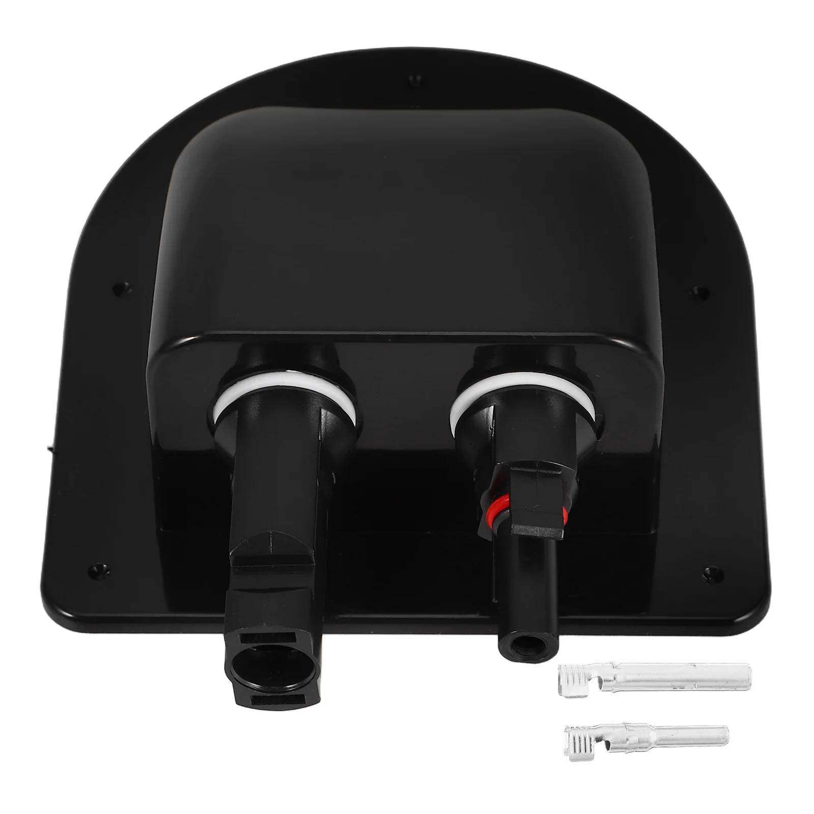 

Dual Cable Entry Photovoltaic Waterproof Connector Panel Junction Box ABS for Rv Roof Boat Deck Garden Application