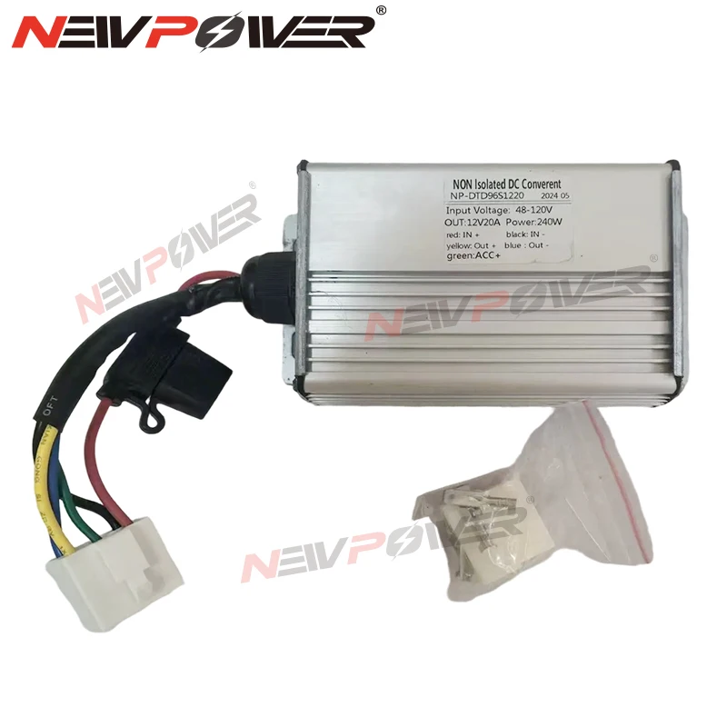 

DC DC Converter 48-120V 48V 60V 72V 80V 96V 100V 105V 110V 118V to 12V 20A 240W No-isolated Step down Buck Module Power Supply