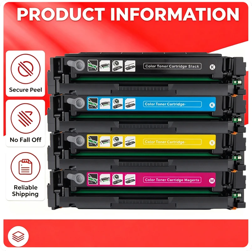 1Piece W9090MC Toner Cartridge Compatible for HP Color LaserJet E45028dn/MFP E47528f Printer with Chip Standard Capacity