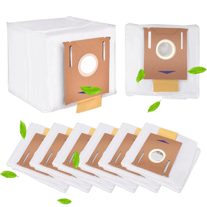 8 шт. пылесборник Для ECOVACS Deebot T8 AIVI/T8 Max/N8 Pro Plus/Ozmo T8/N8 Pro/T9 AIVI/T9 PRO/DX93/DDX96, пылесборники для роботов