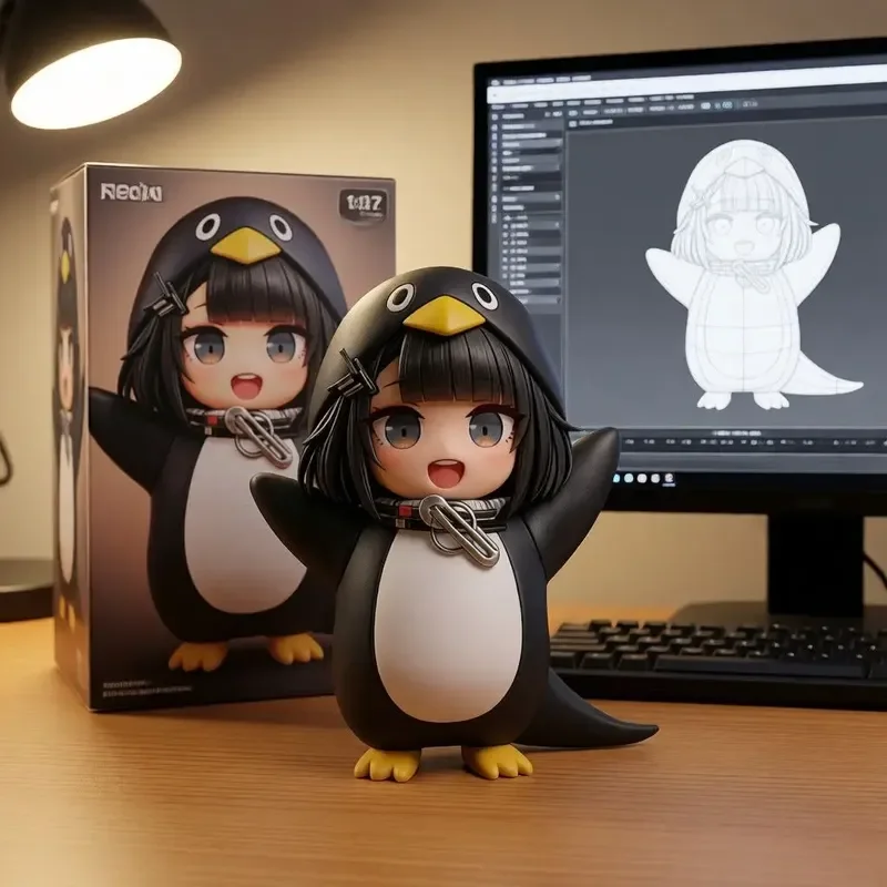 

7cm Arknights Endfield Pengmin Figures Pvc Little Cosplay Pengmin Model Anime Collection Desk Display Exhibit Gift Presale
