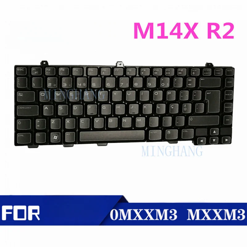 

M For Dell Alienware M14X R2 14X R2 backlit keyboard 0MXXM3 MXXM3