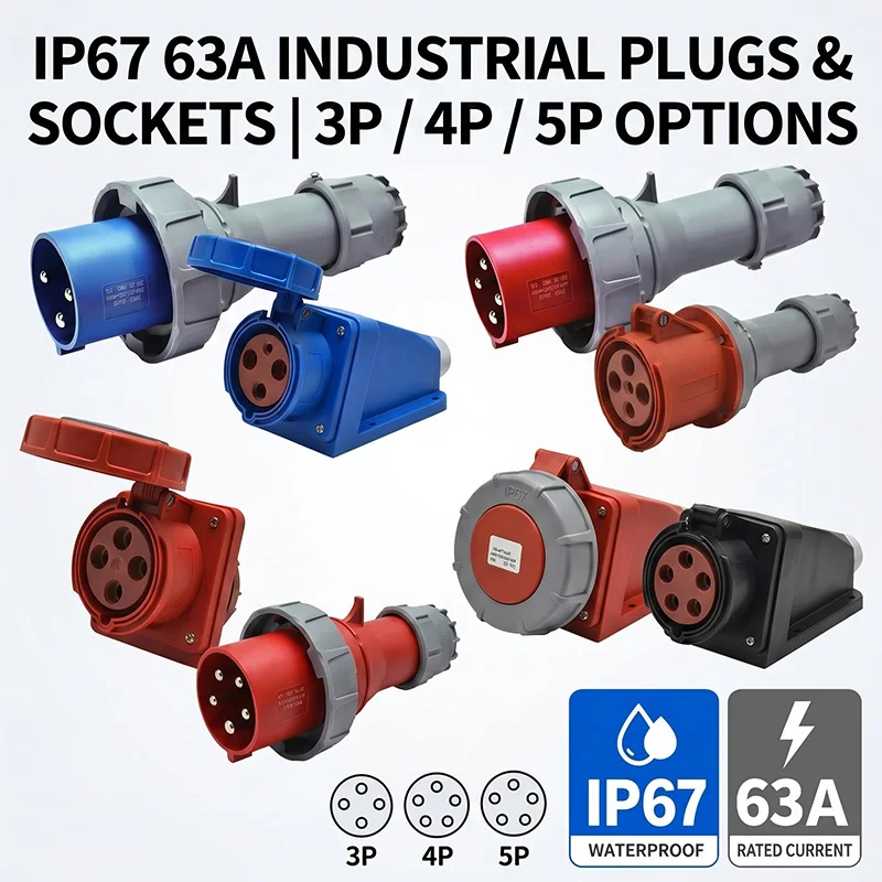 industrial-waterproof-plug-socket-ip67-63a-3pin-4pin-5pin-available-220v-380v-415v-heavy-duty-power-connector-brass-contacts