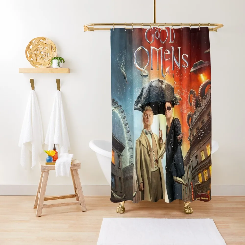 

fish good rain Shower Curtain Waterproof Bathroom Shower Anti-Mold Waterproof Shower Window Waterproof Fabric Curtain