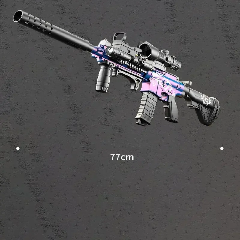 2025 M416 مسدس رصاصة طرية مسدس لعبة يمكن إطلاقها يدويًا بندقية الاعتداء رشاش نموذج بندقية هدية عيد الميلاد #6