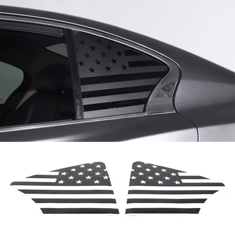 

For Infiniti Q50L 2015-2022 PVC polyvinyl chloride car rear window decoration sticker appearance molding car modification