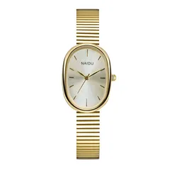 watch for women  Ladies Watches  Women's wristwatch  Simple Silver and Gold Stainless  Watchband Quartz   Women's watches