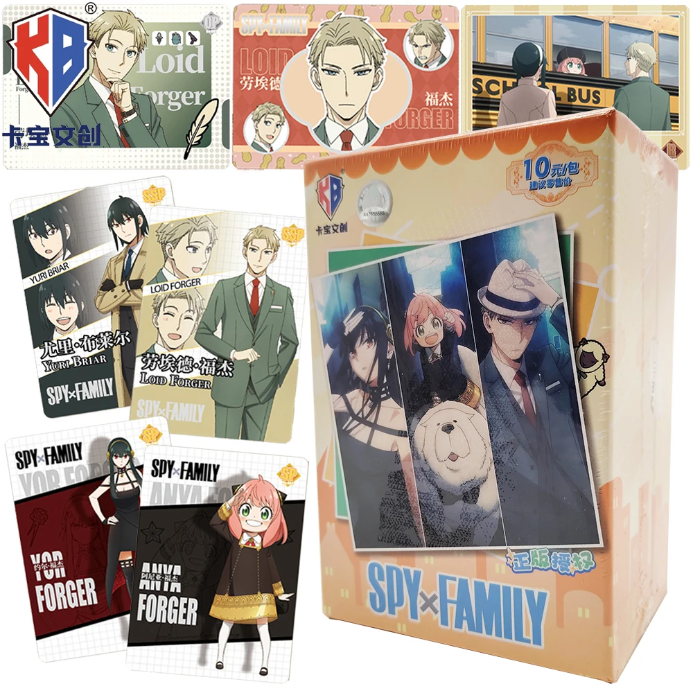 

KABAO Original SPY×FAMILY Collection Card Fans' Like Classic Character Yor Twilight HD Transparent Craft Character Card Toy Gift