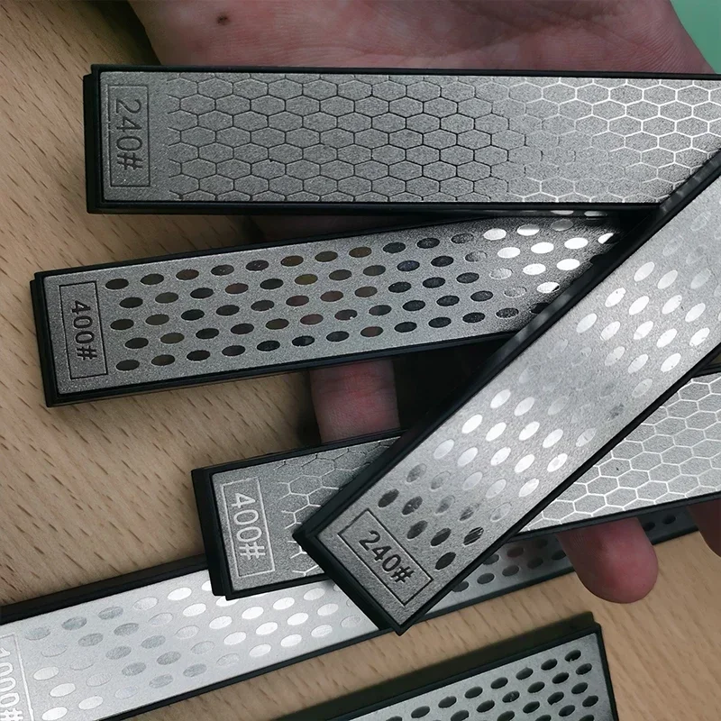 حجر المشحذ الماسي الفاخر القابل للاستبدال - مبراة سكاكين بزاوية ثابتة، قضيب طحن بنظام شحذ الحجر الاحترافي #2