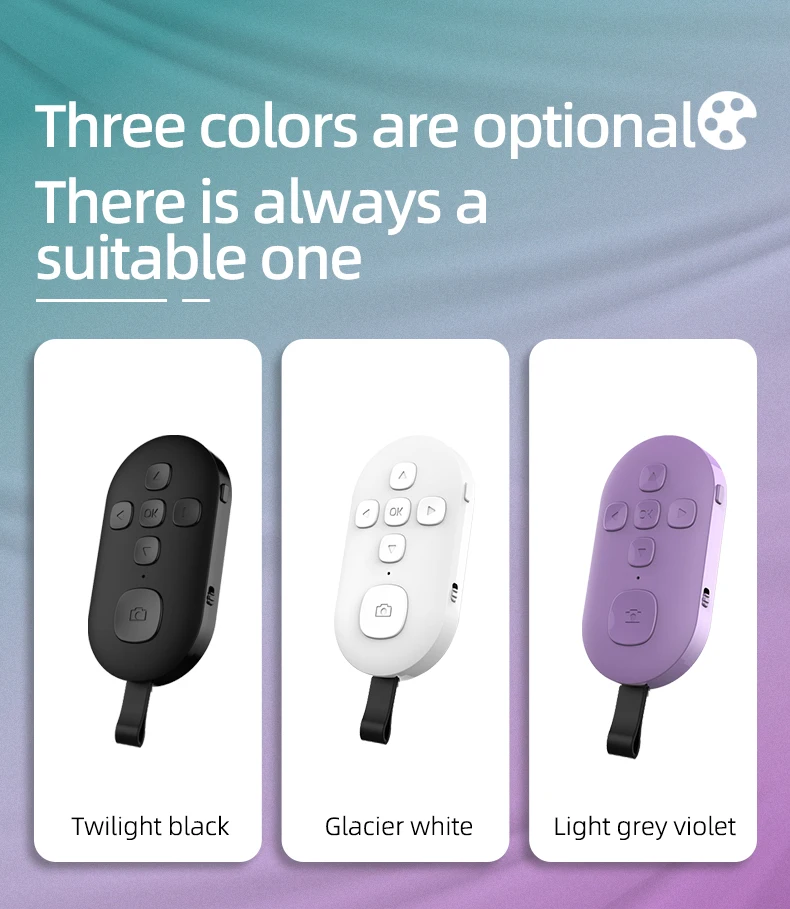 Wireless Bluetooth Mobile Selfie Lazy Artifac Tiktok Remote Control Mobile Phone Bluetooth Controller For Xiaomi Apple