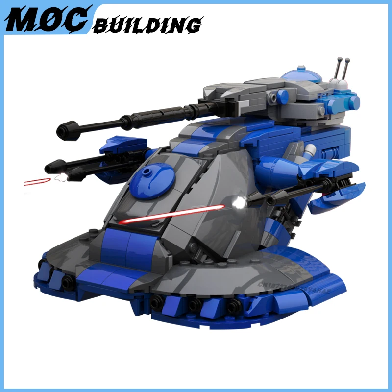 MOC Space War Series SW AAT Separatist Tank Building Blocks Battle Armored Assault Vehicle Model Bricks Idea Assemble Toys Gifts