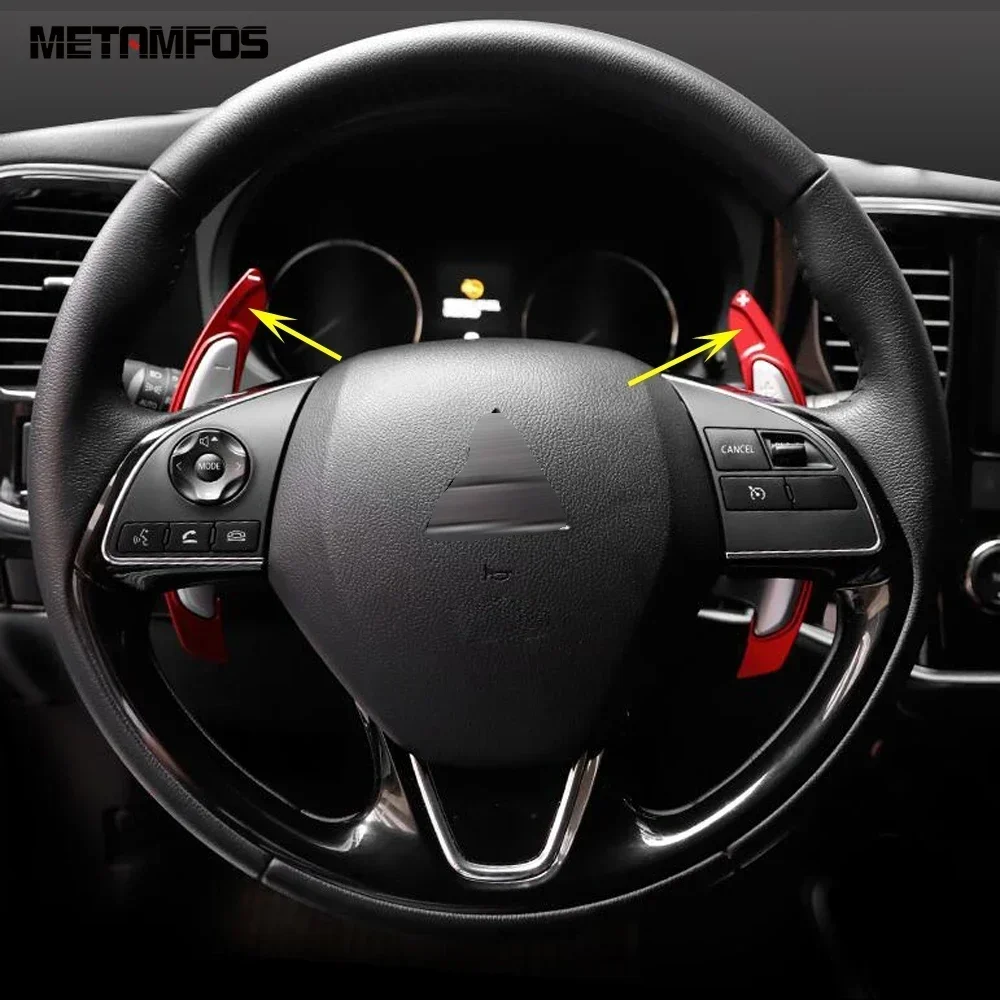 

Для Mitsubishi Outlander Lancer Pajero рулевое колесо, рычаг переключения передач, расширенное лезвие переключения передач, аксессуары для интерьера