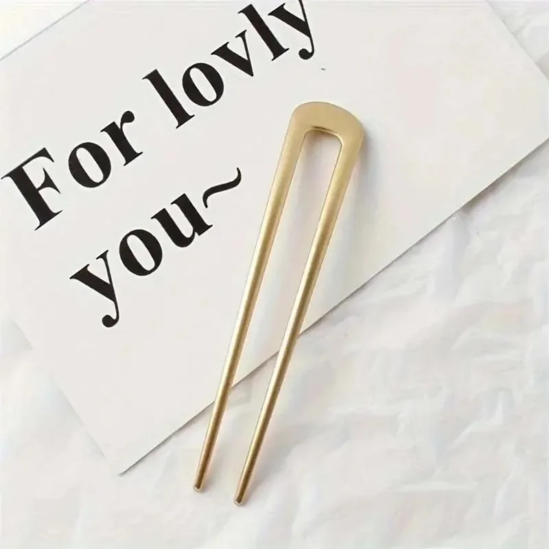 Jepit Rambut Berbentuk U Kepala Bakso Wanita Jepit Rambut Kepala Jepit Rambut Sederhana Jepit Rambut Modern Alat Penata Rambut