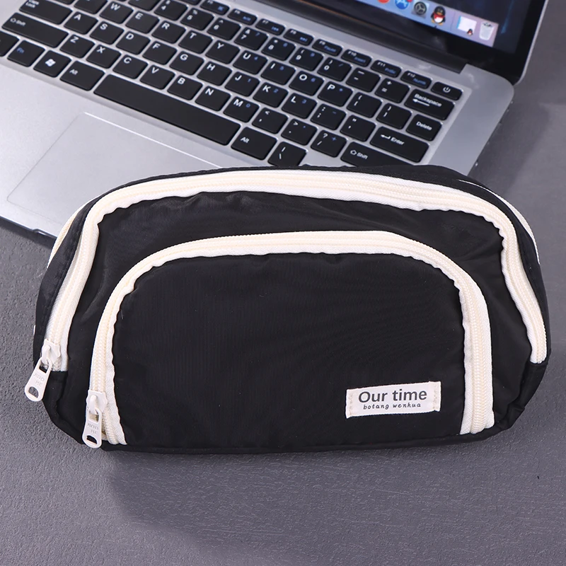 Estojo de lápis elegante de grande capacidade para estudantes – material escolar ideal para meninos e meninas