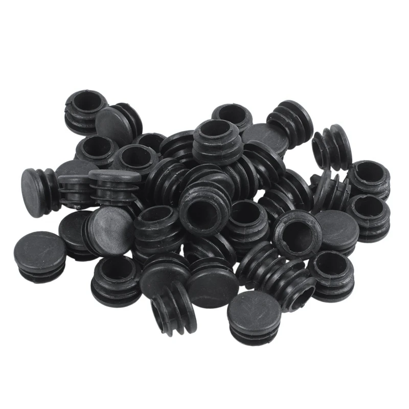 Hot Plastic Round Cap Chair Table Legs Ribbed Tube Insert 22Mm Dia 500 Pcs