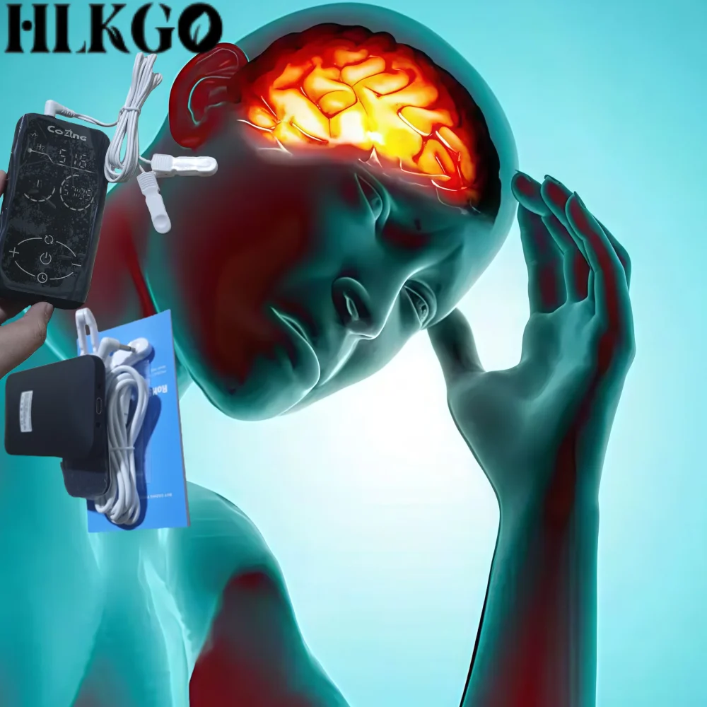 Vagus nerve simulator physical therapy equipments relaxation ces device sleep aid device insomnia instruments