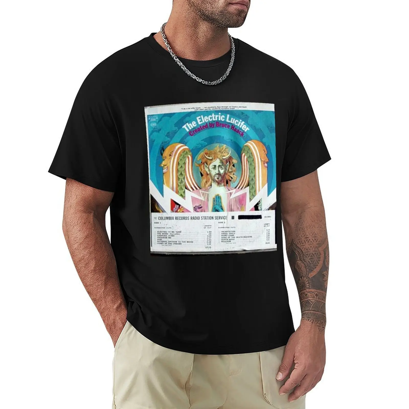 The Electric Lucifer, Moog, 60's, Acid, Satan, Devil, demon, Electric, Lucifer, electronic T-Shirt