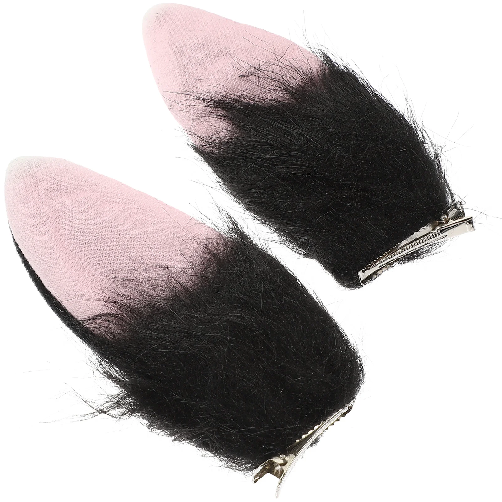 Bunny Ear Hair Clip Rabbit Cosplay Costume Headwear Decor Prop Stuffed Costumes Accessory Props Animal Party Clasps