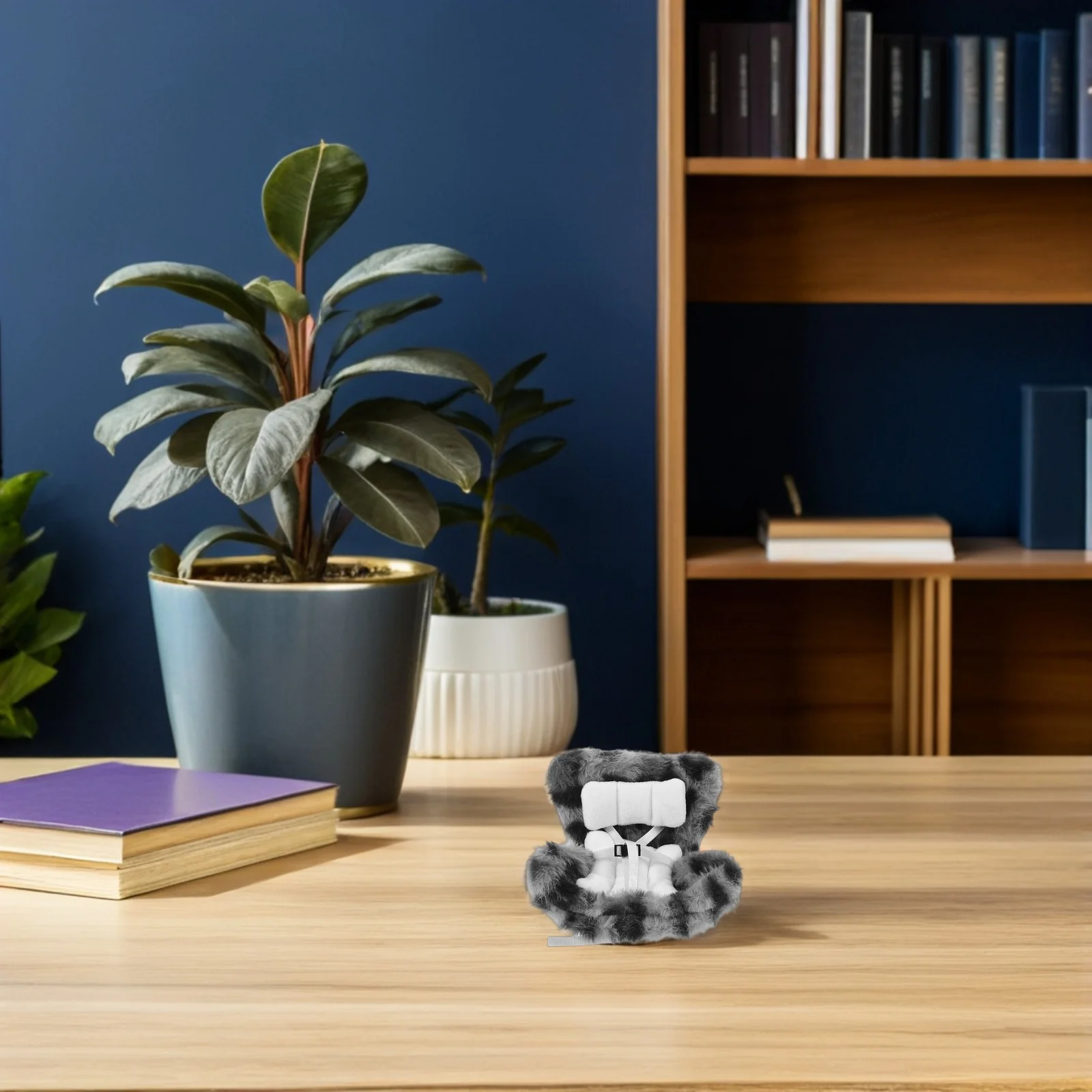 

1 set 1 Set Seat With Vent Clip Cute Air Outlet Ornament For Car Interior Decor Vehicle-Mounted Plushies Holder Car Air Vent