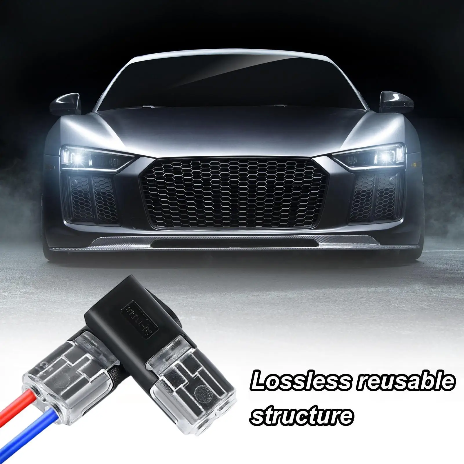 2 Pin Wire Connector 30 Pieces Light Strips Adapter Multi-Purpose LED Connector For Automotive Car Modification Home Improvement