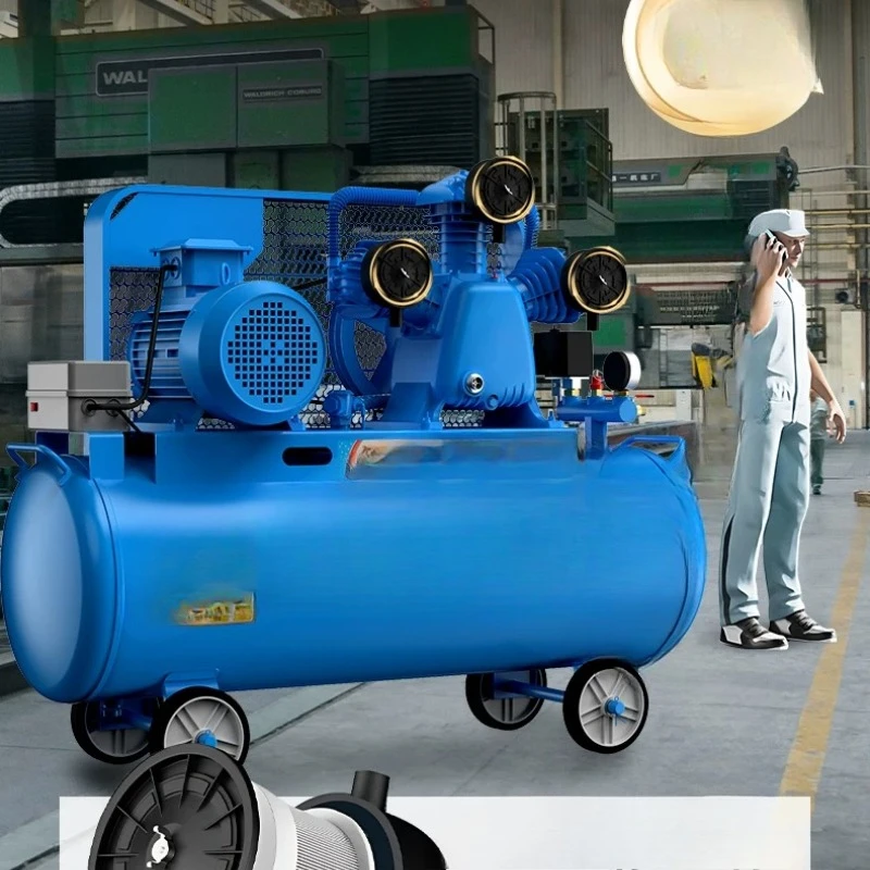 Air compressor, large 380V industrial high pressure air pump