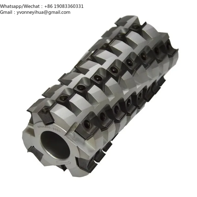 Dehuai Light Duty Cutter Head With Alloy Tipped Knife Factory Price Heavy Duty Helical Planing Spiral Cutter Head