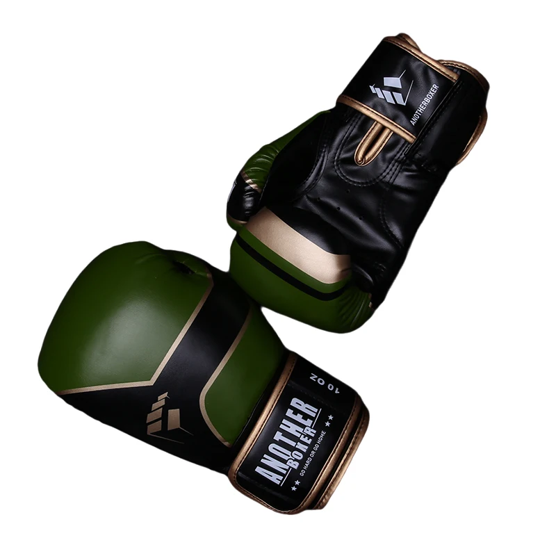 Muay Thai Kickbox-Boxhandschuhe 4oz-14oz Punchbag-Handschuhe Premium PU-Leder Stoßfeste Box-Trainings- und Sparringhandschuhe