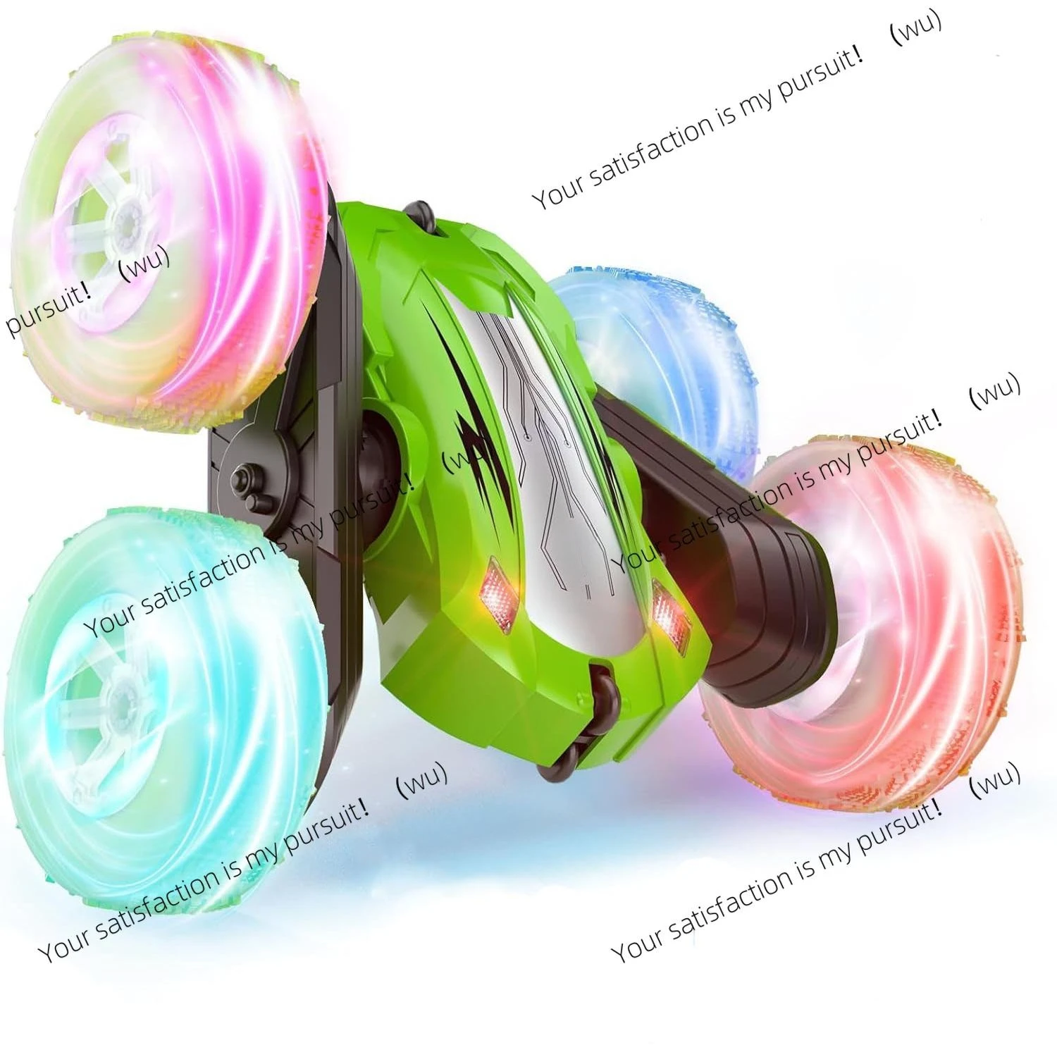 360 degree rotation of children's remote control car stunts, children's toy gifts, 2.4Ghz rechargeable with lights