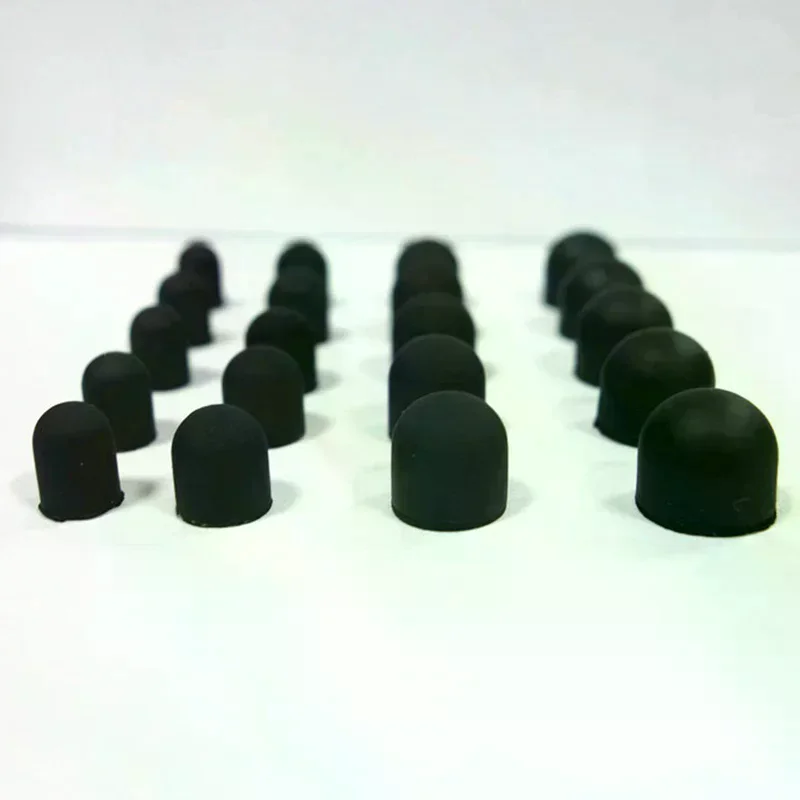20pcs/set Soft Replacement Stylus Tips Multiple Sizes Silicone Nib Cover Capacitive Screen Nibs Rubber Cover For Touchscreen Pen