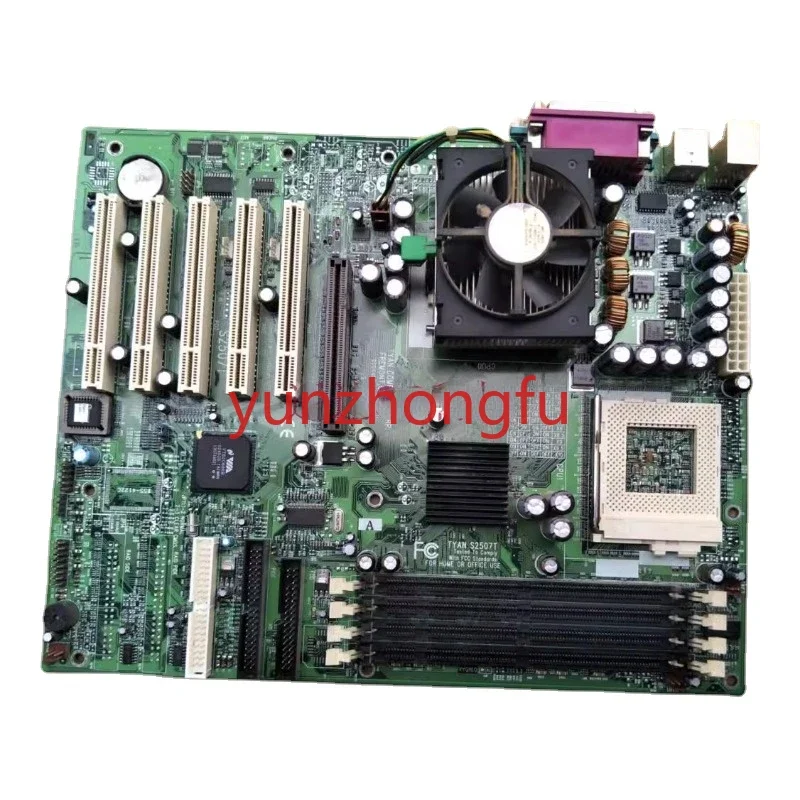 

S2507T 370 pin dual-channel dual CPU 5 PCI industrial control computer equipment motherboards in stock.