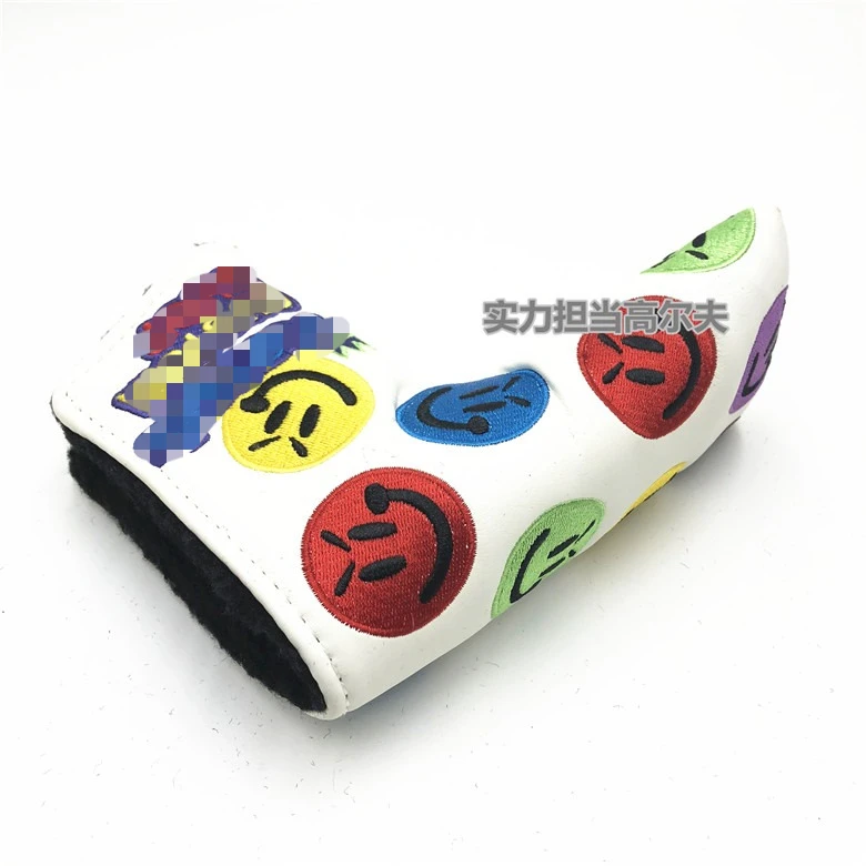 

Outdoor golf training,Smiling face Putter Headcover Custom Shop Limited
