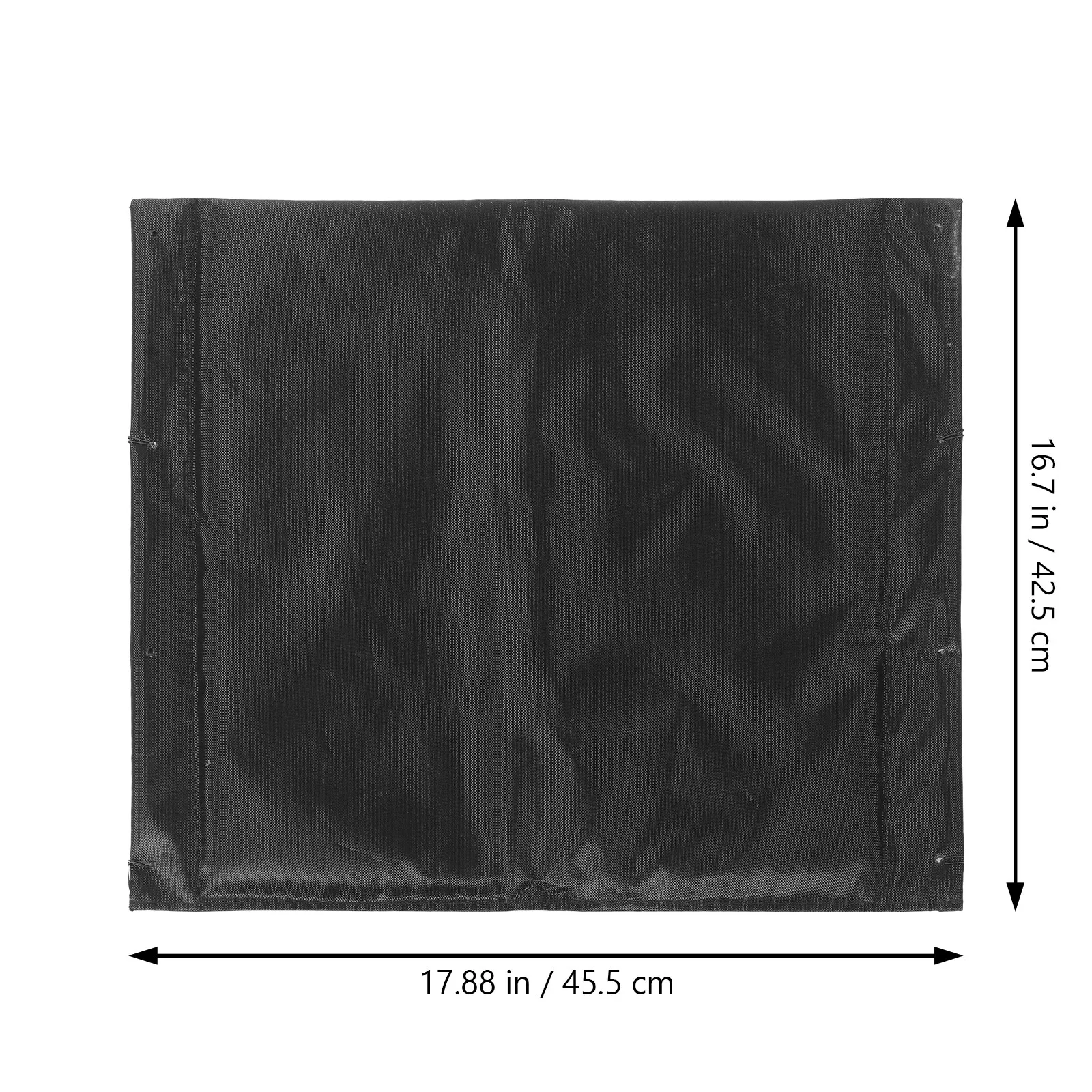 Wheelchair Seat Pad Oxford Fabric Comfort Cushion Detachable Middle Insert for Seniors Adults Relieves Pressure Improves Sitting
