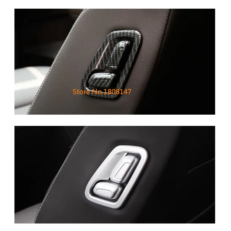 For VW Volkswagen Teramont Atlas 2017 2018 2019 2020 Car Detector ABS Boss Key Seat Adjustment Knob Button Switch Trim Parts