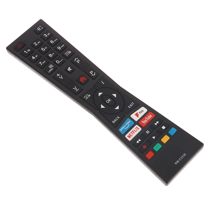 Remote Controller RM-C3338 RC43101P Replacement - Compatible with JVC 4K LED LCD Smart TVs LT-24C680 LT-24C685 LT-32C695.