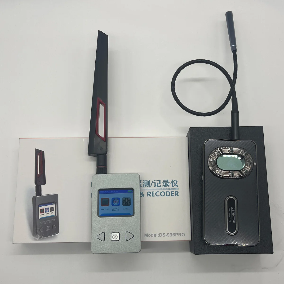 DS - 996PRO Rilevatore di segnale elettromagnetico, Proteggi contro la sorveglianza in vari scenari Rilevatore di telecamere wireless