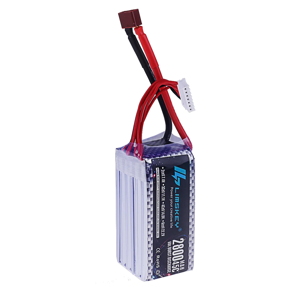6S Power Battery 22.2V 2800mah 45C Lipo Battery Softcase with XT60 Deans T Plug For RC Electric Toys Helicopter Drone Car Parts