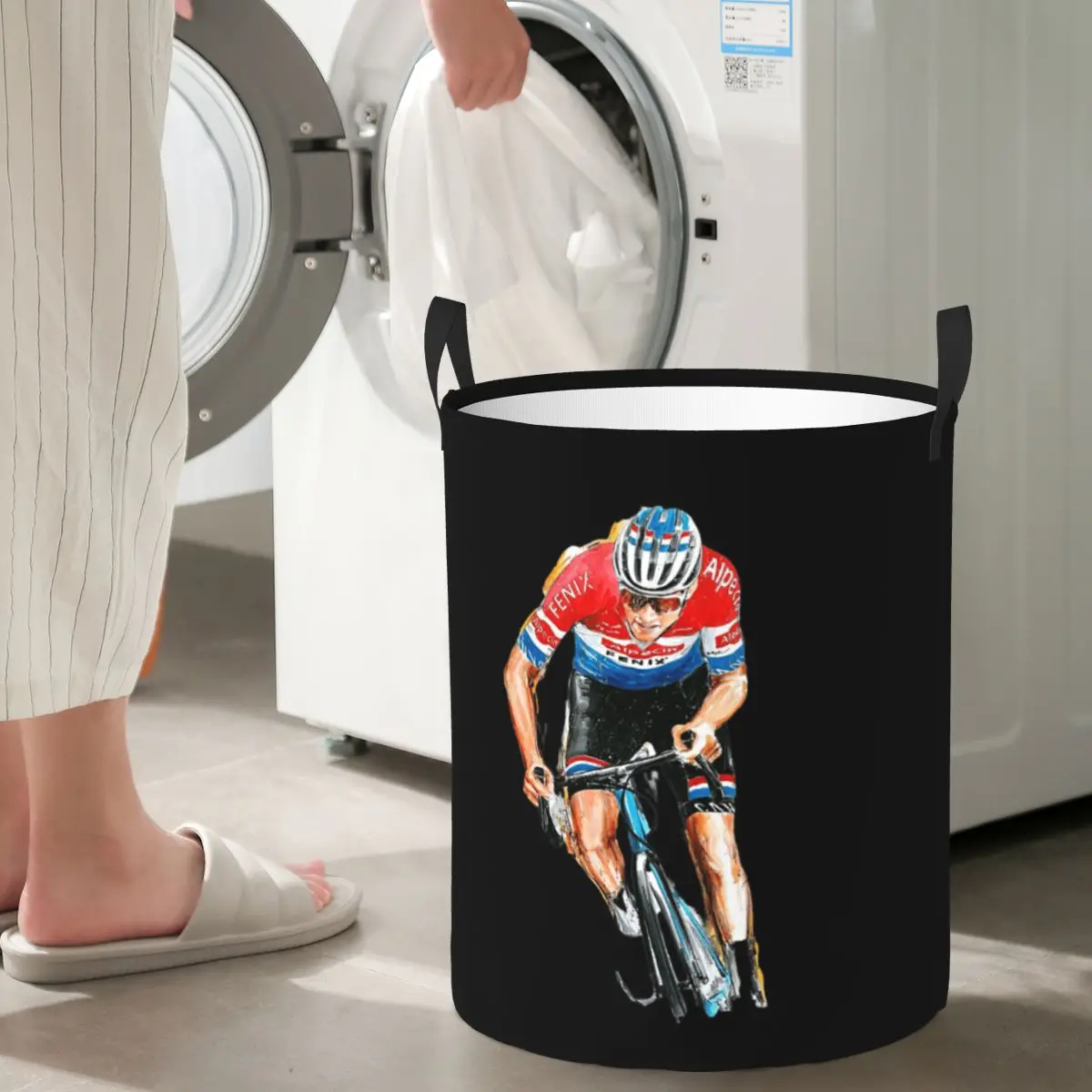 Mathieu Van Der Poel Cestini Per La Biancheria Pieghevoli Vestiti Sporchi Cestino Portaoggetti Per Articoli Vari Grande Scatola Impermeabile