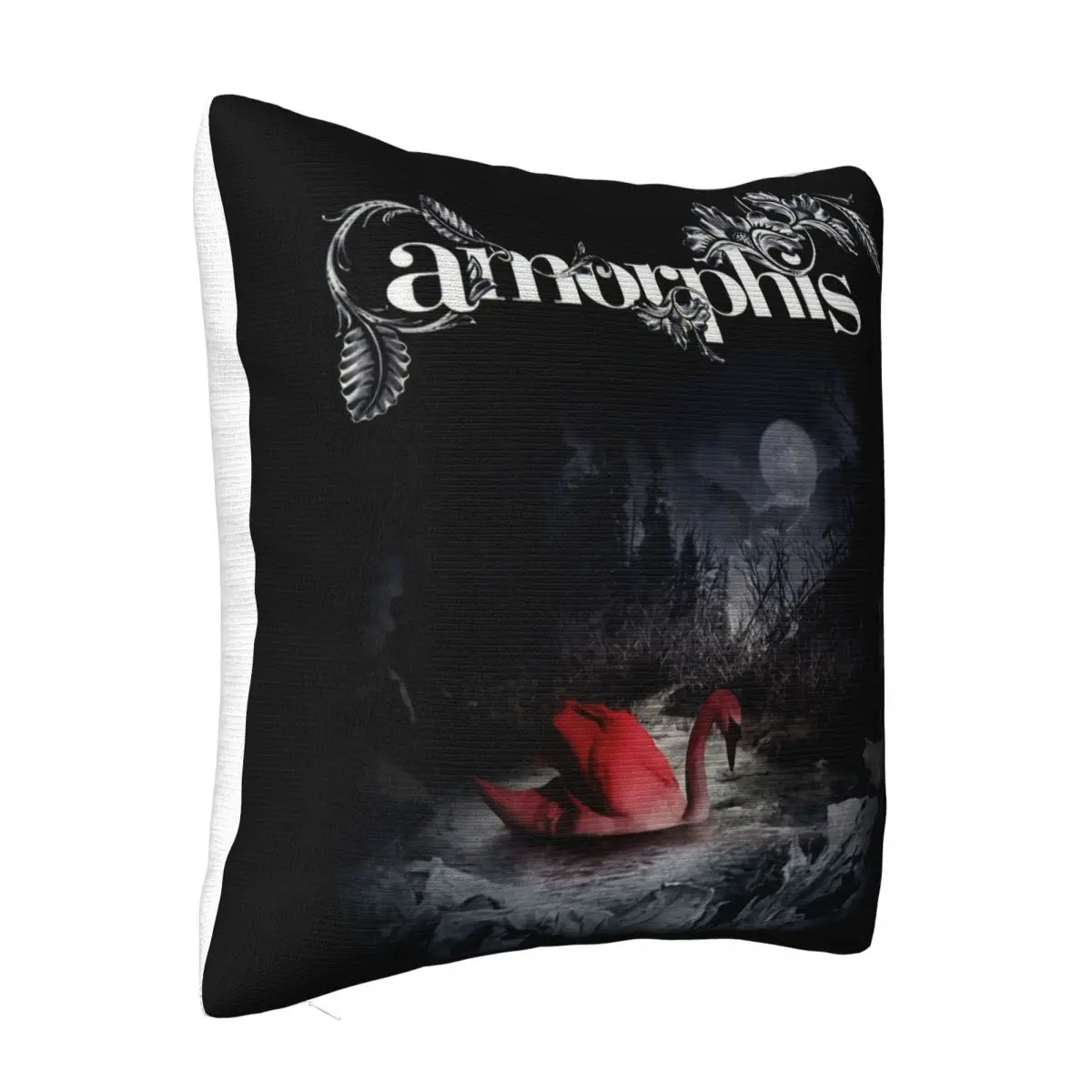 Amorphis Silent Waters Black Dark Tranquillity Soilwork Wintersun Formal Printing Comical Brand New Pillow Case